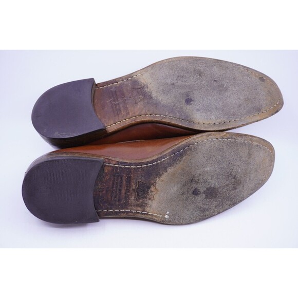 Beckett Simonon Bernard Tassel Loafers Brown Leather Handmade US Sz 11.5 - Picture 5 of 9